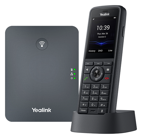 Yealink rugged cordless phone and its base